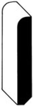 Sockelleiste Profil Nr. 3 16x60 mm